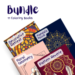 Ornamental Detail Bundle – 11 Coloring Books